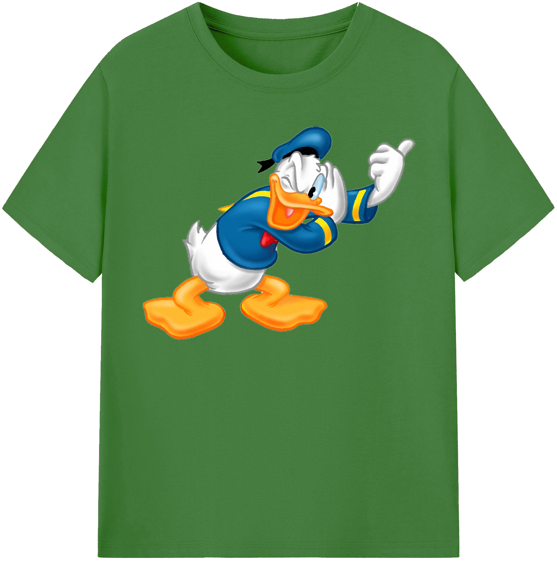 （画像用） ミッキーマウス Mickey Mouse レディースカジュアルプリントTシャツ（綿100％）